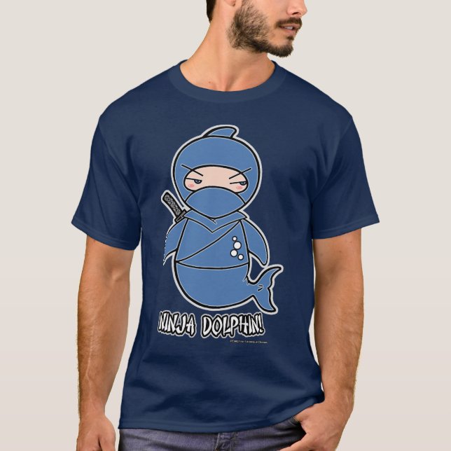 Dauphin de Ninja ! T-shirt (Devant)