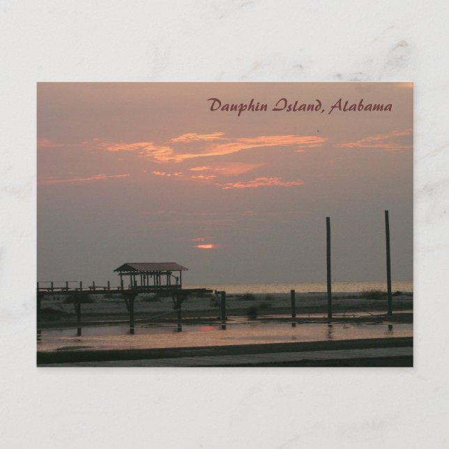 Dauphin Island, Alabama Carte postale (Devant)