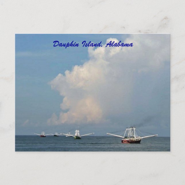 Dauphin Island, Alabama Carte postale (Devant)