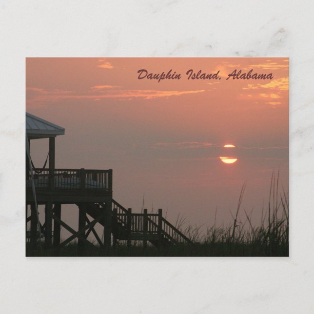 Dauphin Island, Alabama Carte postale (Devant)