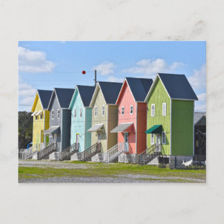 Dauphin Island Houses, Alabama Postcard