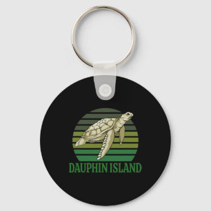 Dauphin Island Sea Turtle Keychain
