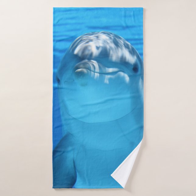 Dauphin mignon (Serviette de bain)
