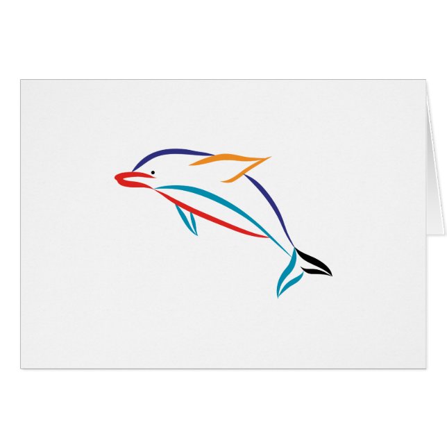 Dauphin multicolore (Devant horizontal)