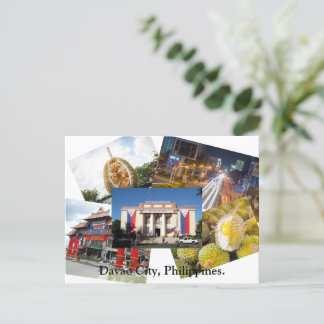 Davao City, Philippines Postcard. Postcard