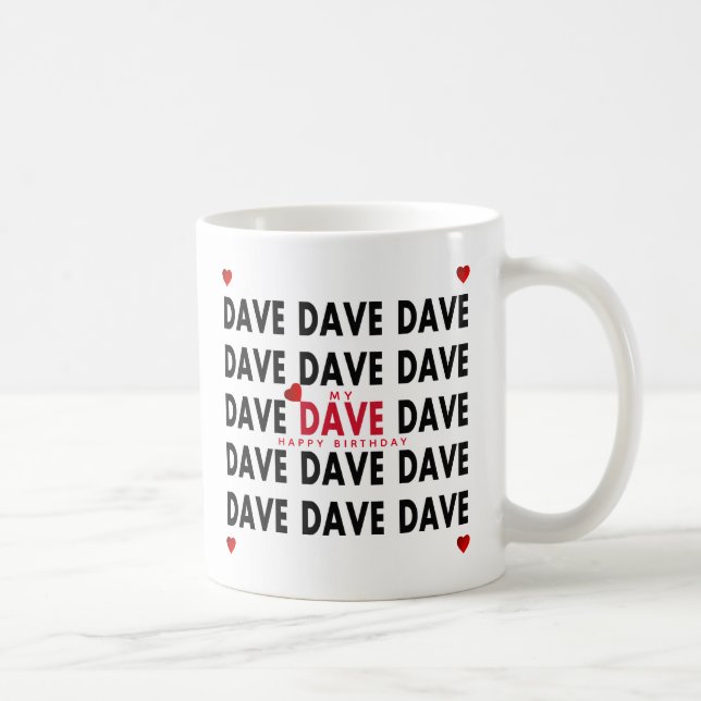 Dave Coffee Mug (Right)