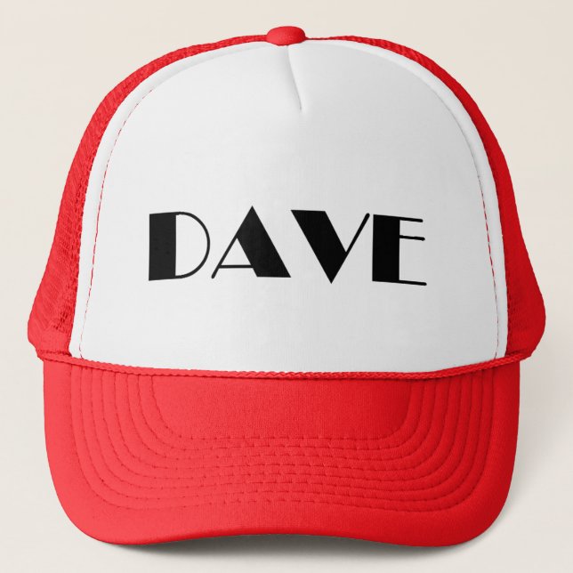 DAVE TRUCKER HAT (Front)