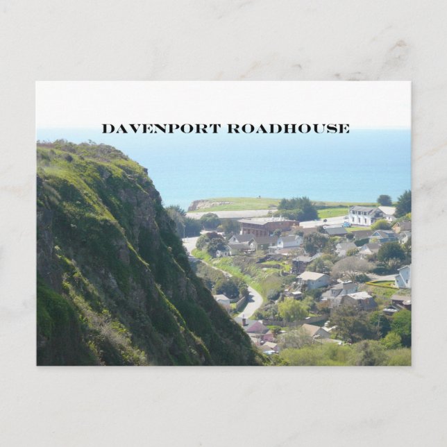 Davenport CA Postcard (Front)