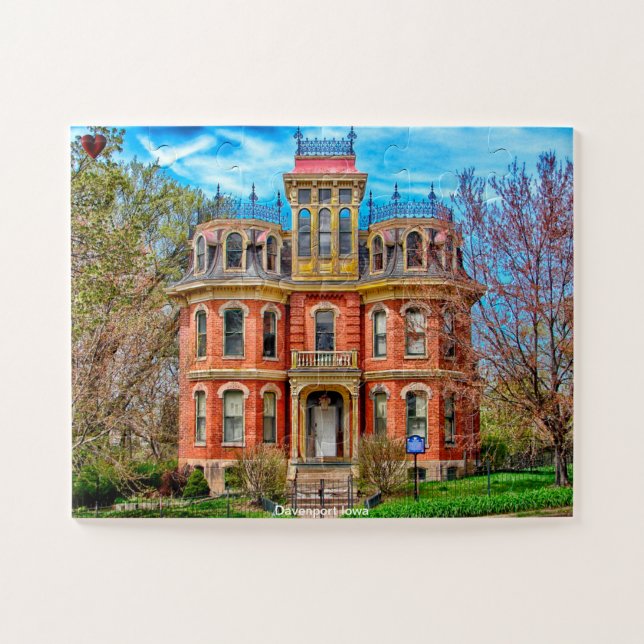 Davenport Iowa Jigsaw Puzzle (Horizontal)