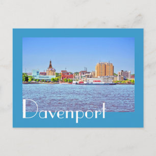 Davenport, Iowa, U.S.A. Postcard