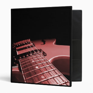 D'Avery de classeur de guitare électrique de fin