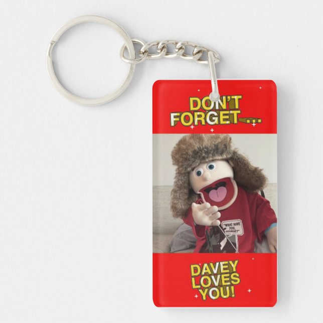 Davey's Murdoch Mysteries Keychain (Front)