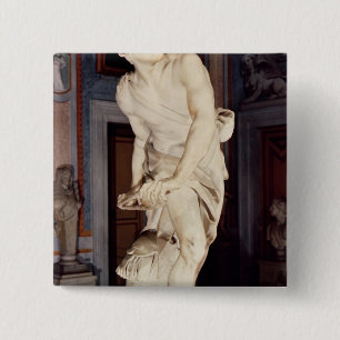 David, 1623-24 2 inch square button