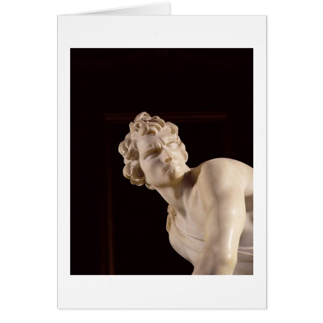 David, 1623-24 (marble) (detail) (Front)