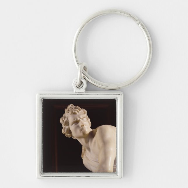 David, 1623-24 (marble) (detail) keychain (Front)