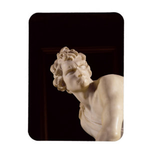 David, 1623-24 (marble) (detail) magnet