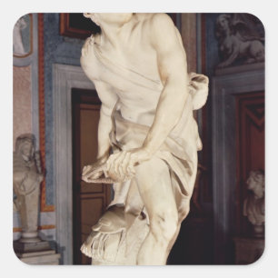 David, 1623-24 square sticker