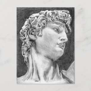 David after Michelangelo .. 2004 / 2005 sketchbook Postcard