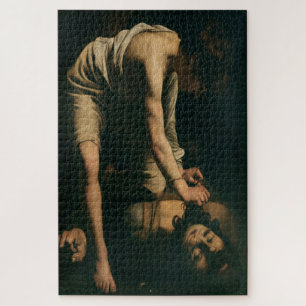 David and Goliath (1600) by Caravaggio Jigsaw Puzzle