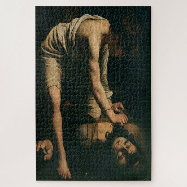 David and Goliath (1600) by Caravaggio Jigsaw Puzzle (Vertical)