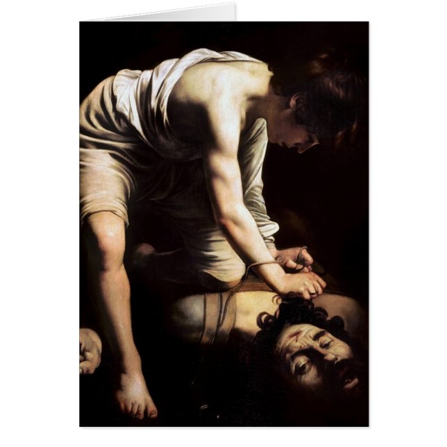 David and Goliath by Caravaggio (Front)