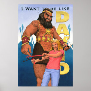 David and Goliath-Girl Poster