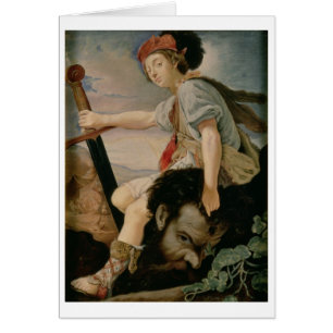 David avec la tête de Goliath