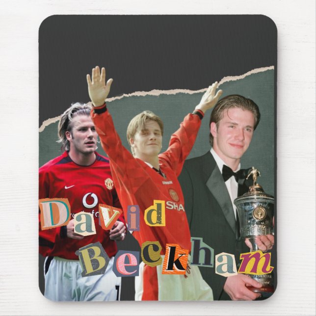 David Beckham Mouse Pad (Front)
