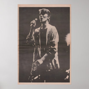 DAVID BOWIE - original NME Poster 1978 - Backside