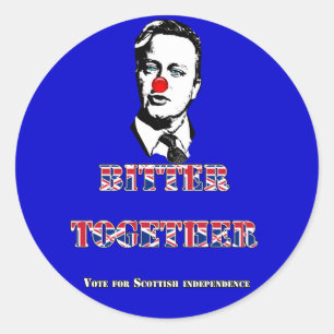 David Cameron Bitter Ensemble Sticker