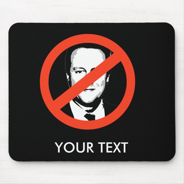 David Cameron Mouse Pad (Front)