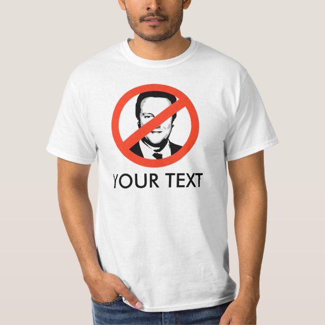 David Cameron T-Shirt (Front)