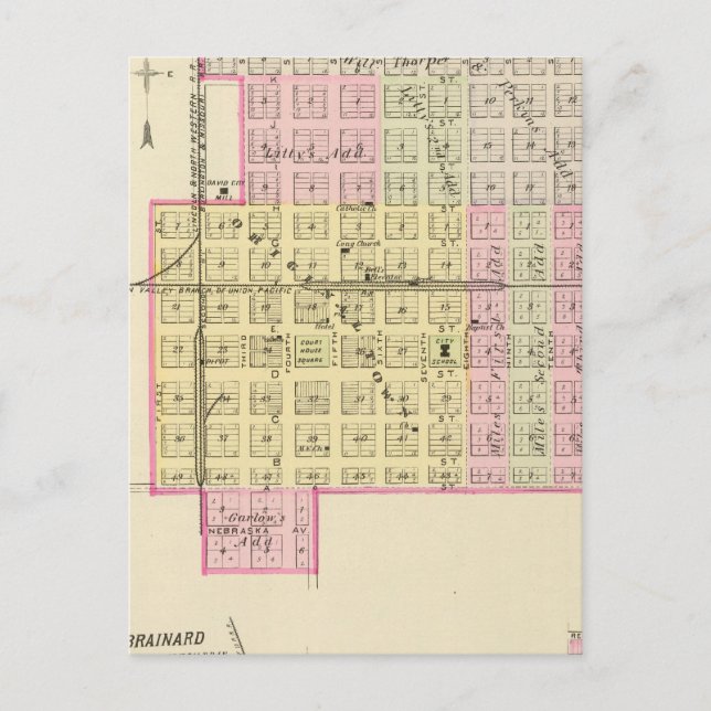 David City, Nebraska Postcard (Front)