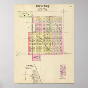 David City, Nebraska Poster