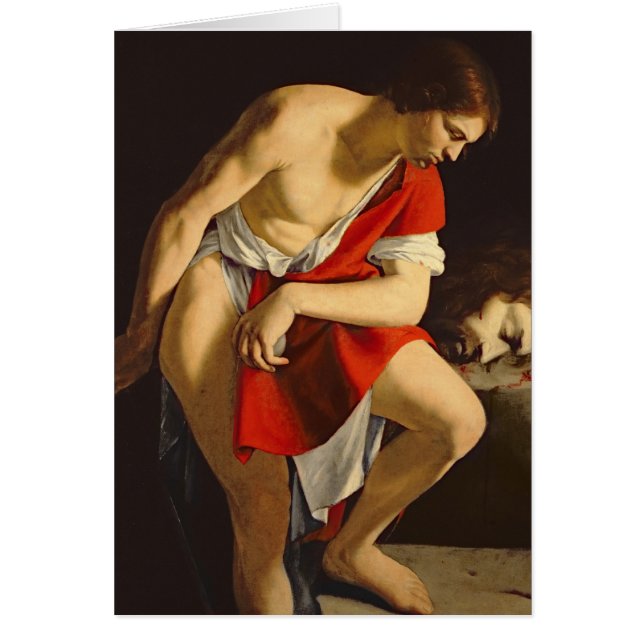 David contemplating the head of Goliath (Front)