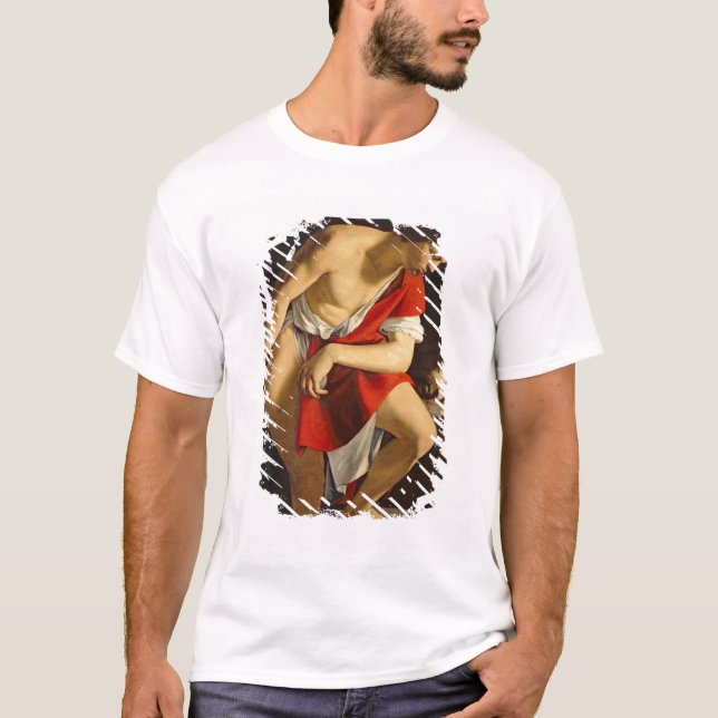 David contemplating the head of Goliath T-Shirt (Front)
