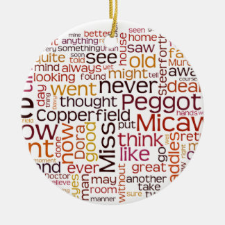 David Copperfield Ceramic Ornament