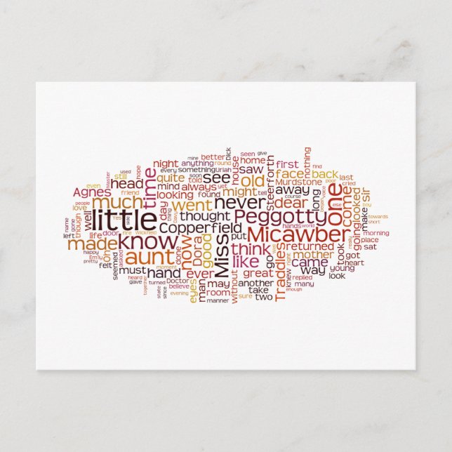 David Copperfield Postcard (Front)