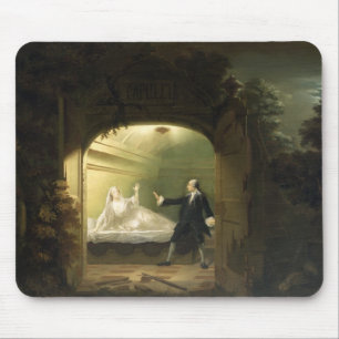 David Garrick  (1717-79) and George Anne Bellamy ( Mouse Pad