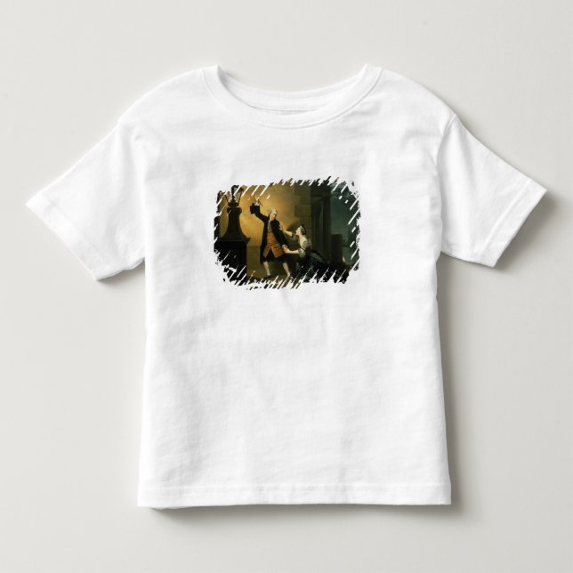 David Garrick  as Jaffier and Susannah Maria Toddler T-shirt (Front)