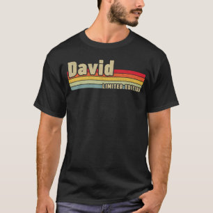 David Gift Name Personalized Birthday Funny Christ T-Shirt