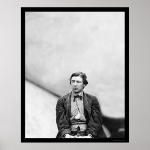 David Herold, Lincoln Conspirator 1865 Poster
