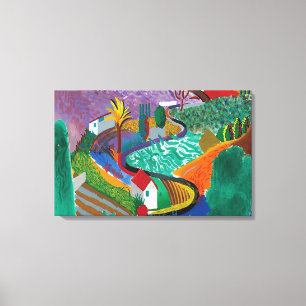 David Hockney - David Hockney Canvas Print