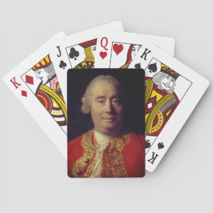 David Hume (1766 Allan Ramsay portrait) Playing Cards