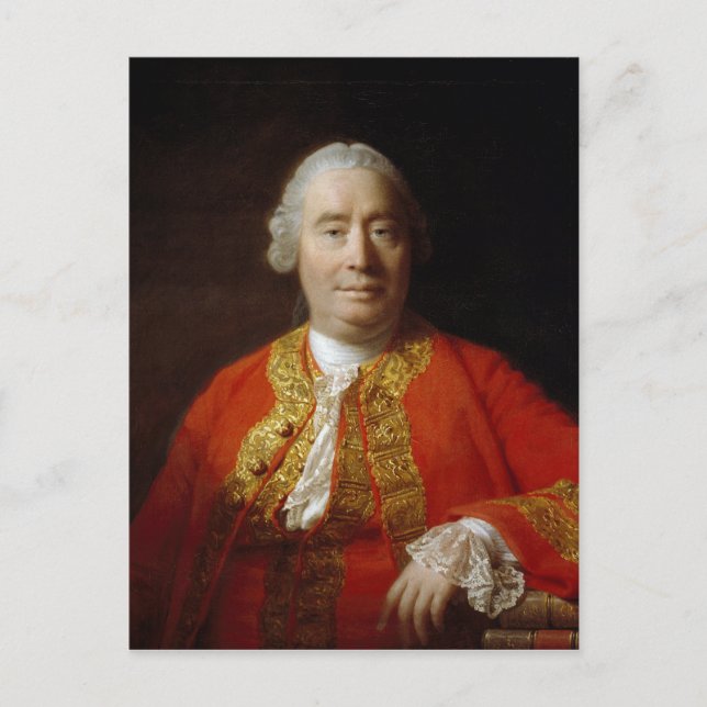 David Hume by Allan Ramsay (1766) Postcard (Front)