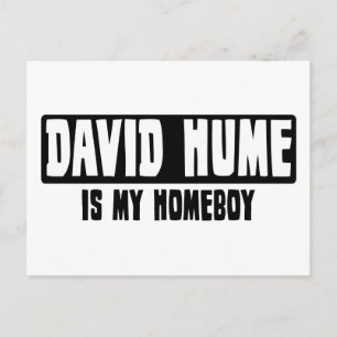 David Hume is my Homeboy Postcard