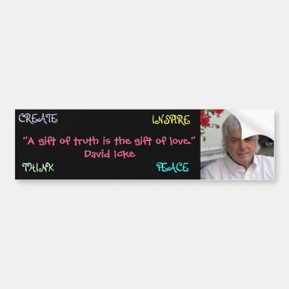David Icke Bumper Sticker