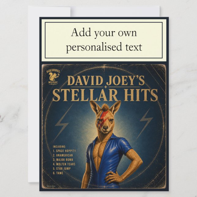 David Joey Album: a Parody (Front)