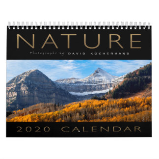 David Kocherhans 2020 Nature Photography Calendar