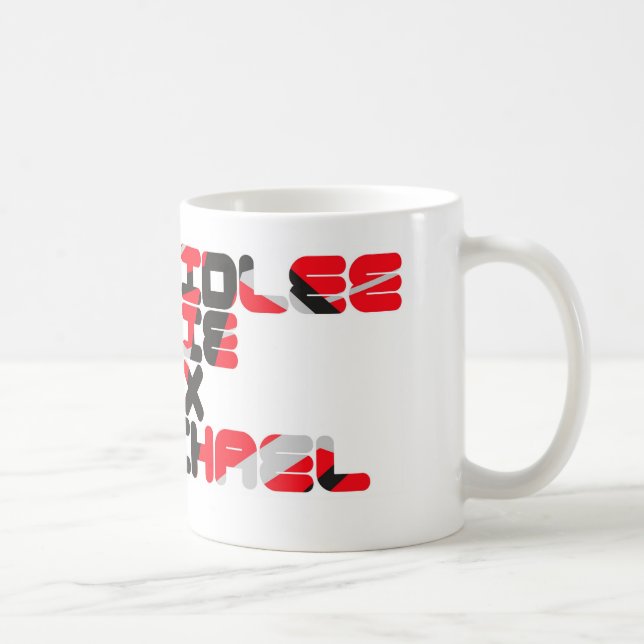 David Lee Eddie Alex Michael Coffee Mug (Right)